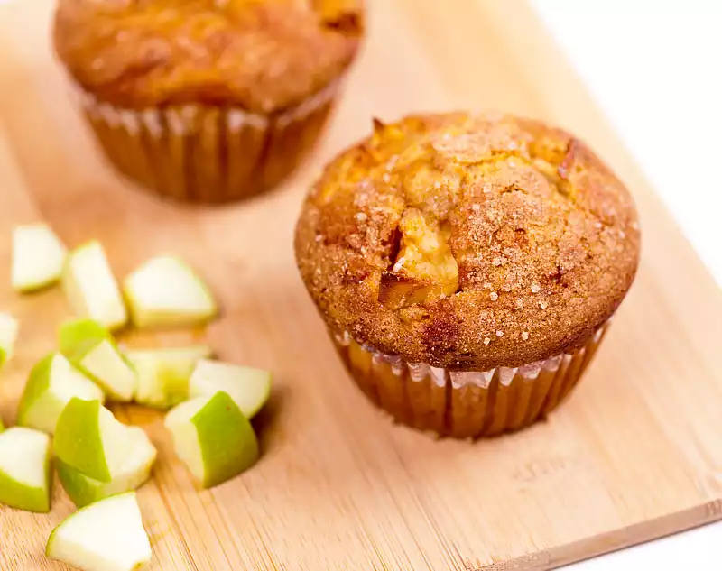 Double Apple Muffins