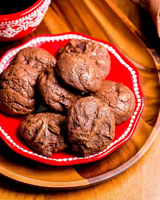 Double-Chocolate Oatmeal Cookies
