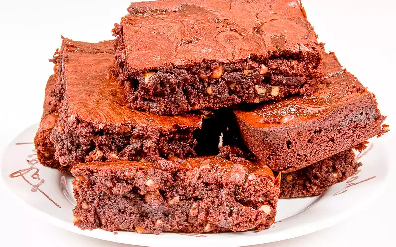 Chocolate Syrup Nut Brownies