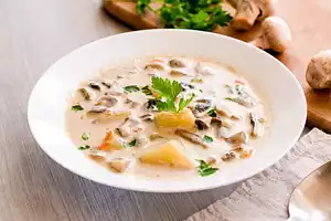 Mom's Potato-Mushroom Soup