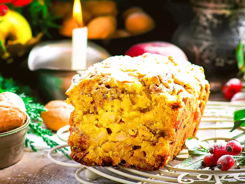 Best Apple Walnut Cake