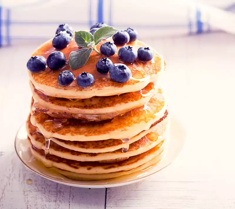 Delicious Berry Breakfast Pancakes