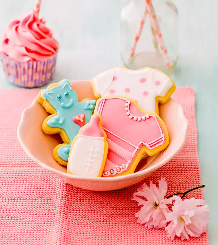 Baby Shower Sugar Cookies