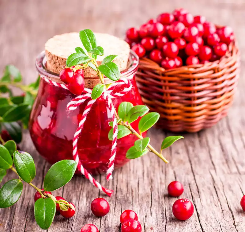 Cranberry Apple Preserves