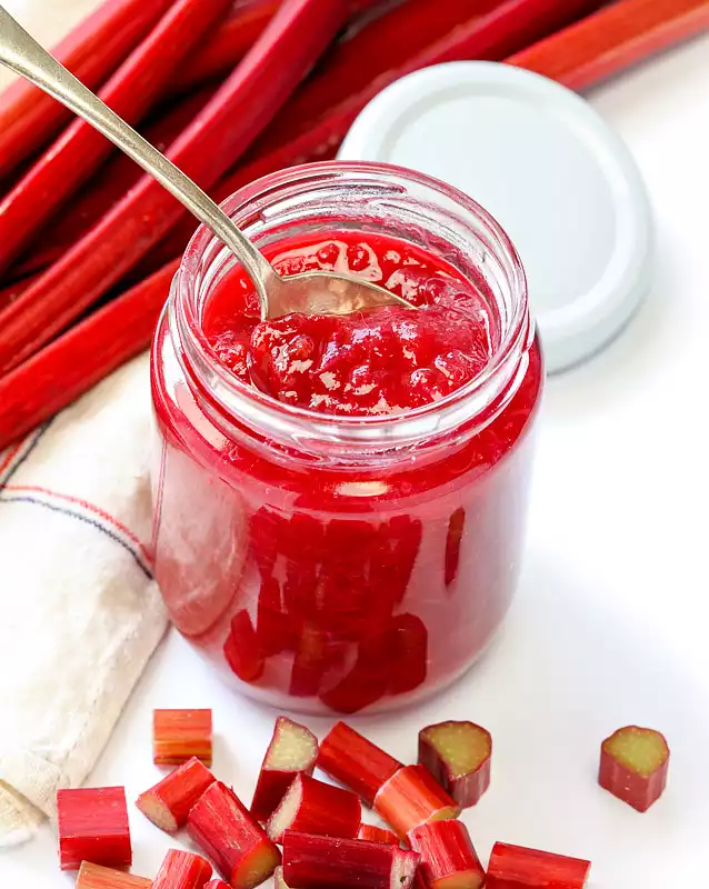 Easy Homemade Rhubarb Jam