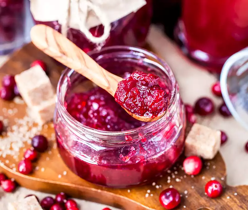 Citrus Cranberry Raspberry Preserves