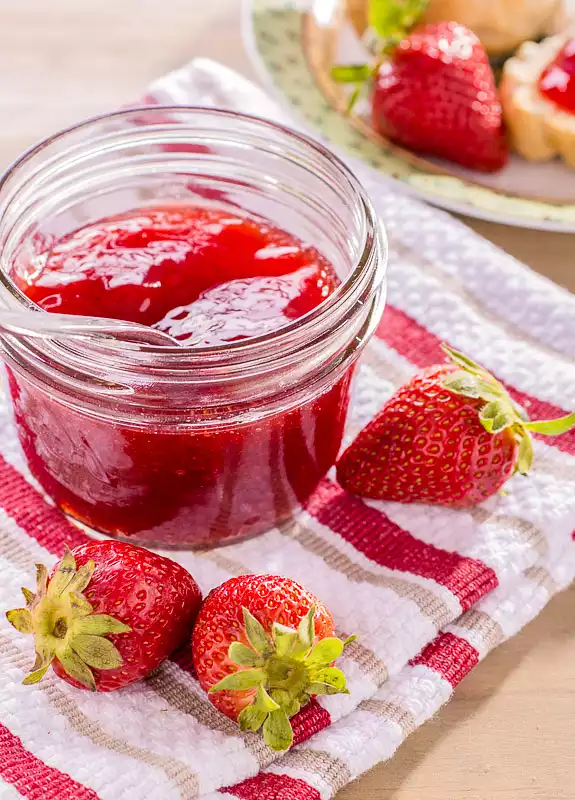 Diabetic Strawberry Jam