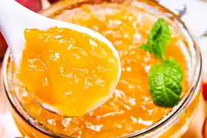 No Cook Peachy Orange Jam