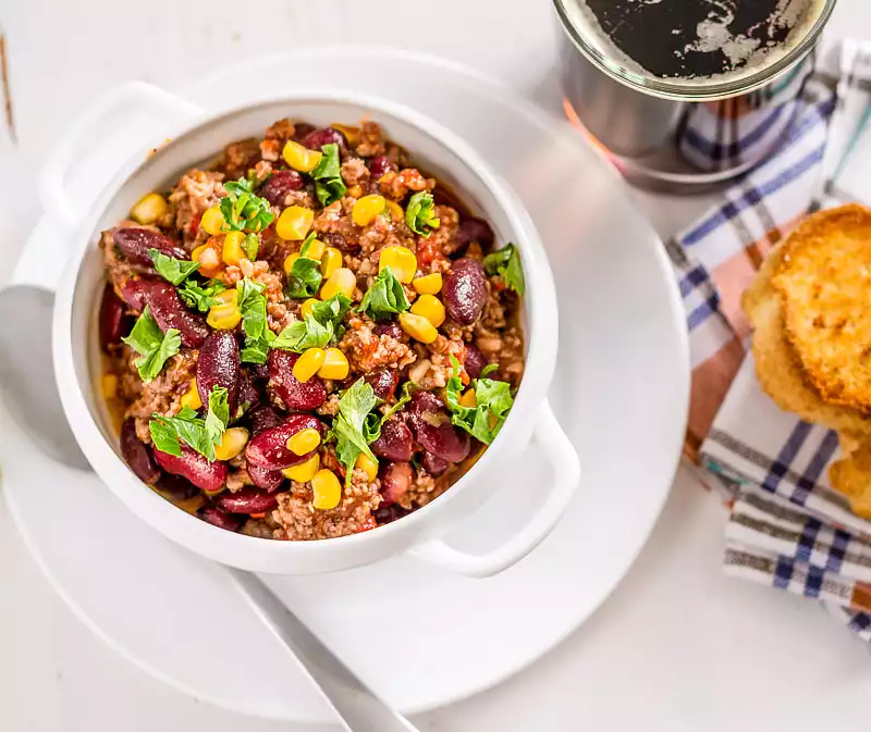 Chili with Beef and Beans