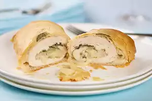 Low Fat Chicken in Phyllo