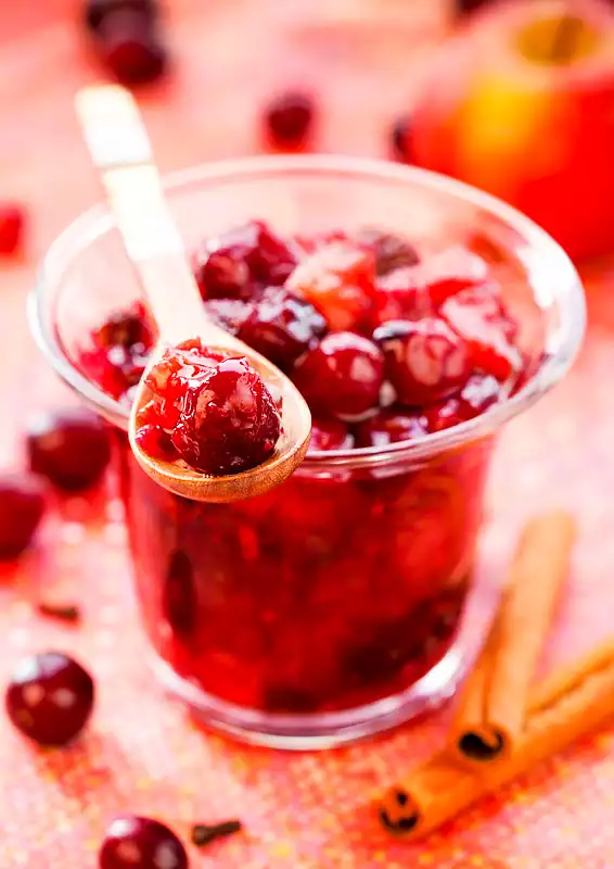 Apple-Cranberry Chutney Recipe