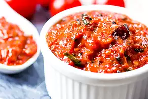 Eggplant-Tomato Chutney