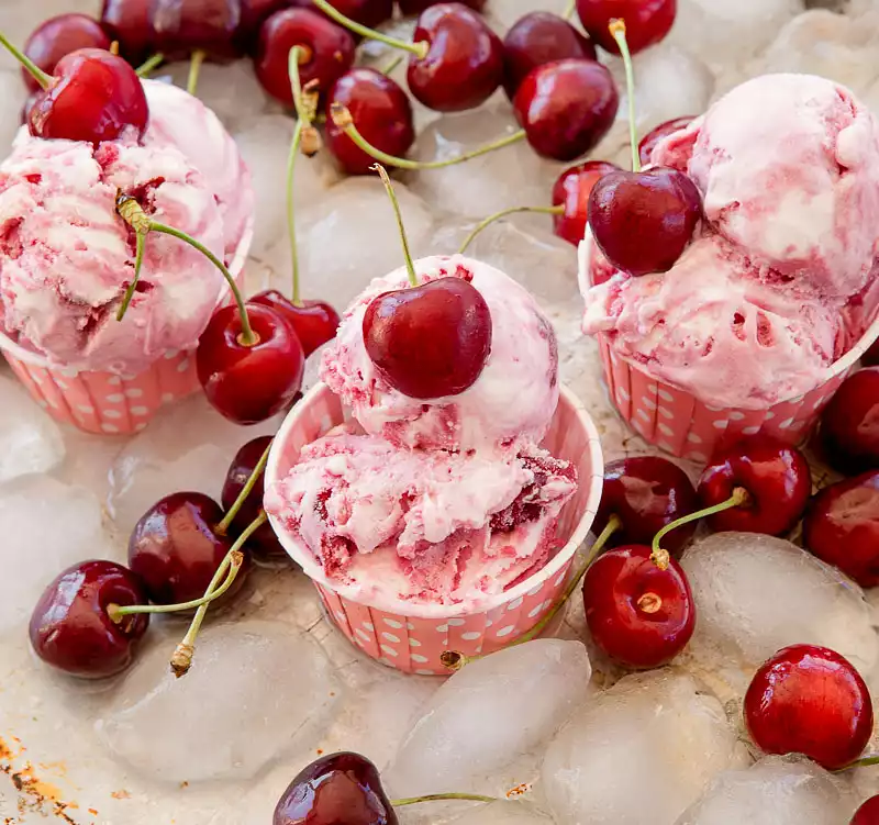 Ball Park Cherry Berry Ice Cream
