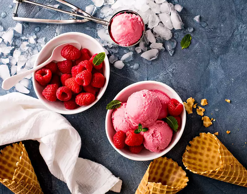 A1 Raspberry Ice Cream (like Ben & Jerry's®)