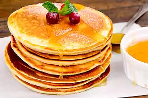Yummy Honey Pancakes