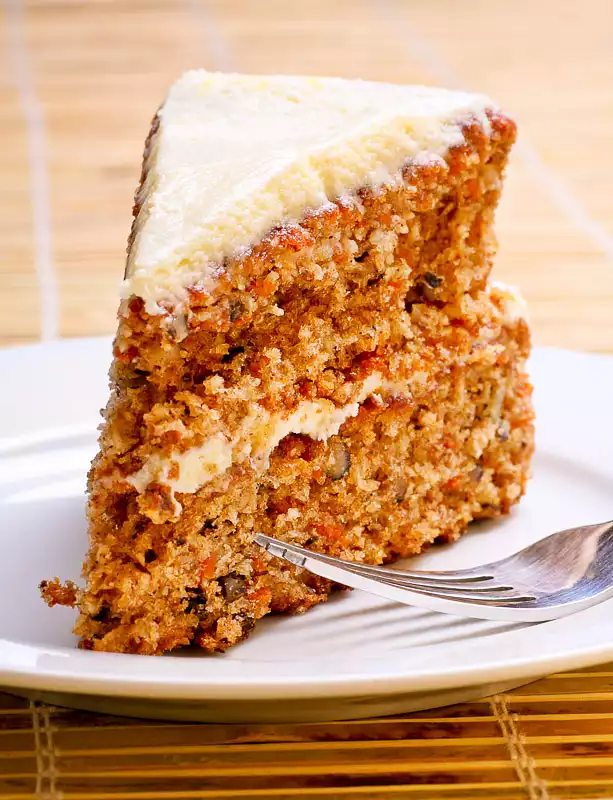 Carrot Cake with Coconuts and Pineapple