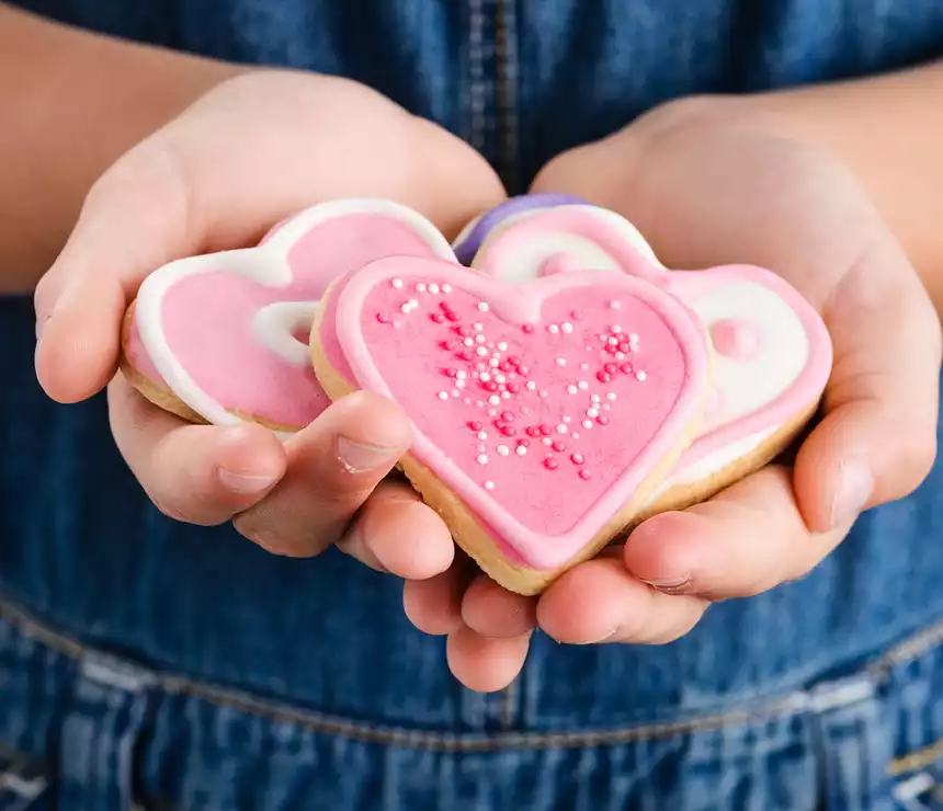 Valentine Sugar Cookies