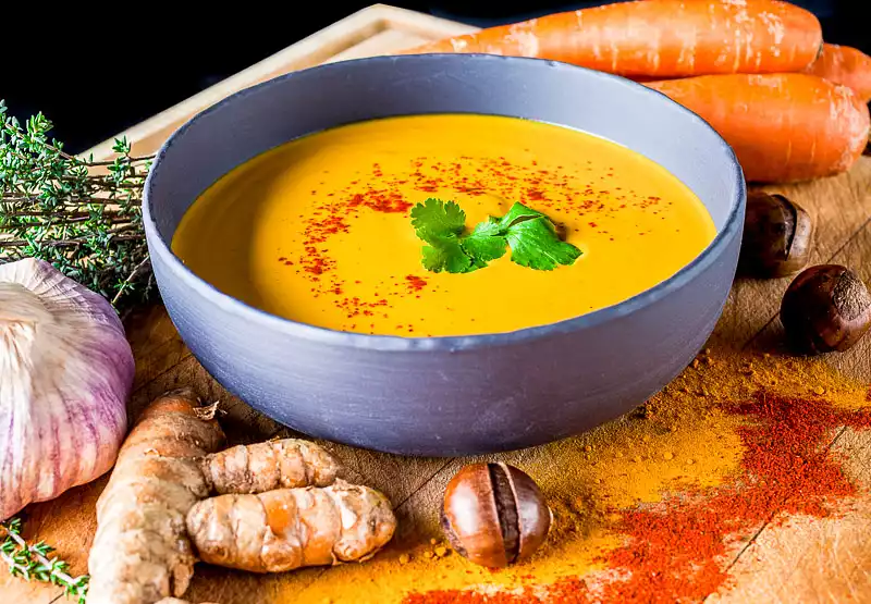 Bob's Curried Carrot Soup