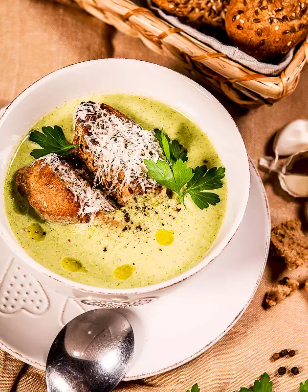 Hearty and Silky Broccoli Soup