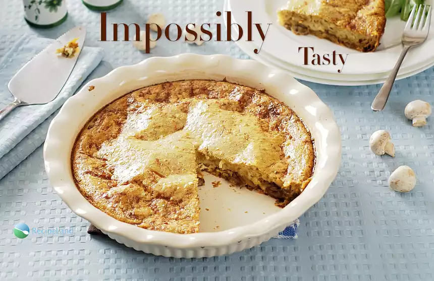 Impossible Mushroom Pie