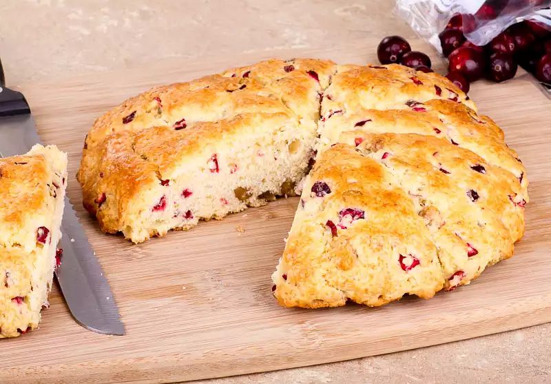 Mom's Cranberry Orange Scones