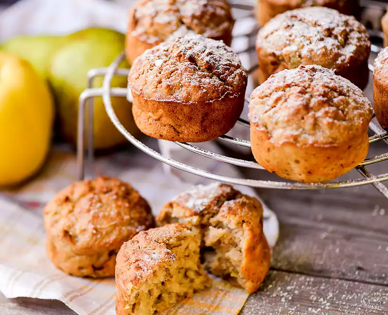 Chunky Apple Spice Muffins