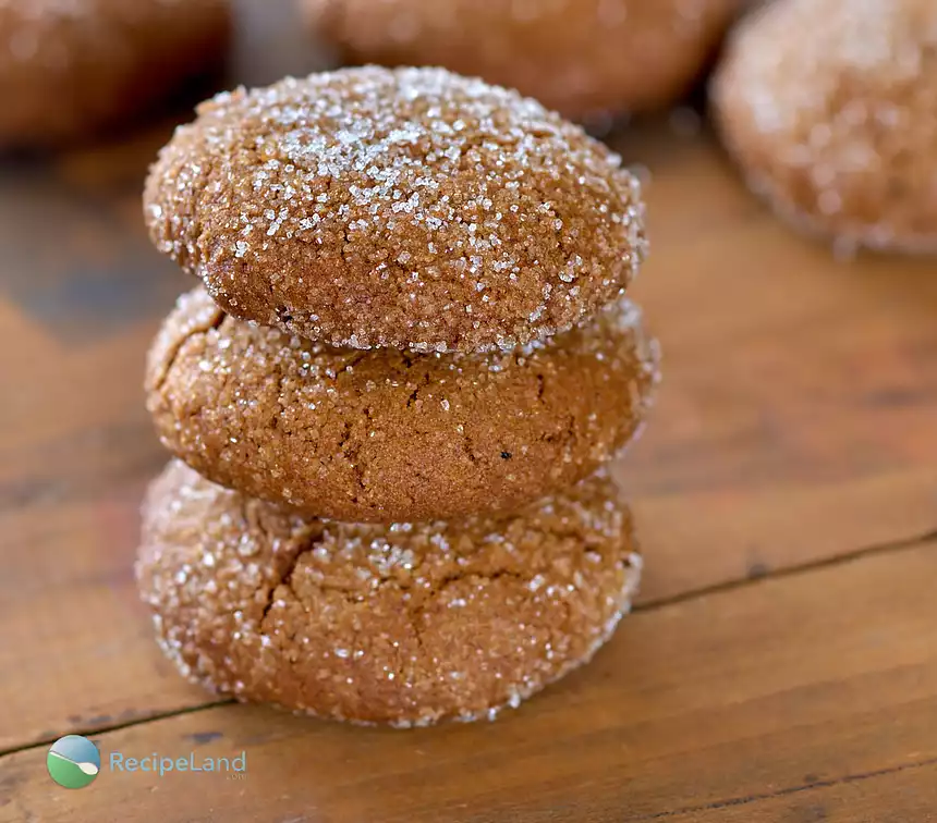 Irish Ginger Snap Cookies