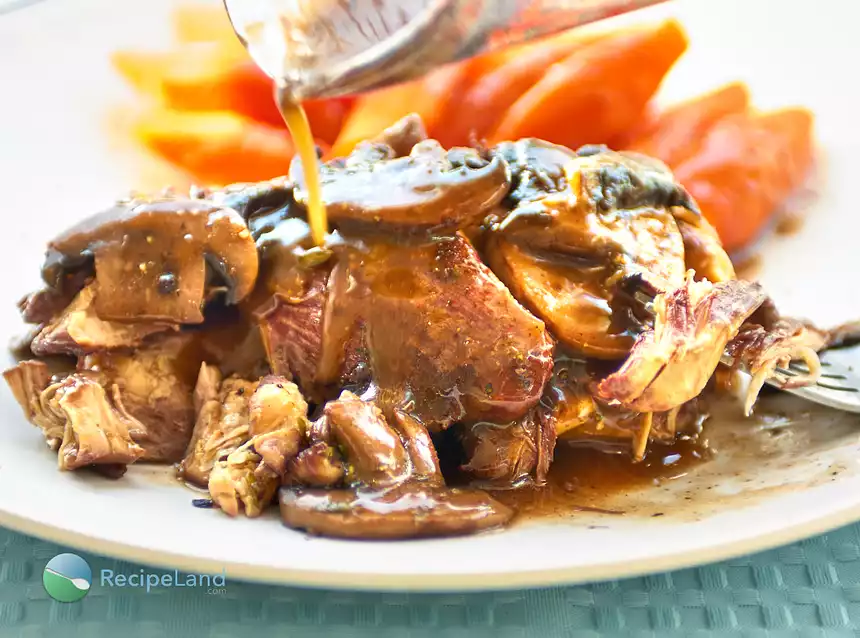 Coq Au Vin à la Slow Cooker