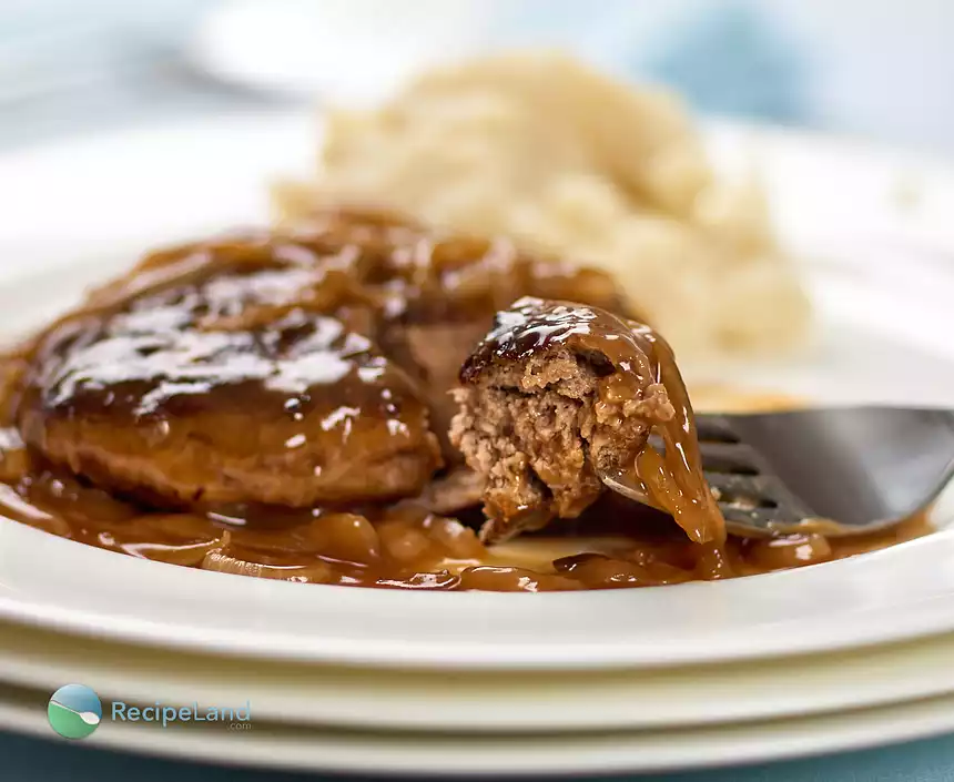 Salisbury Steak with Onion Gravy