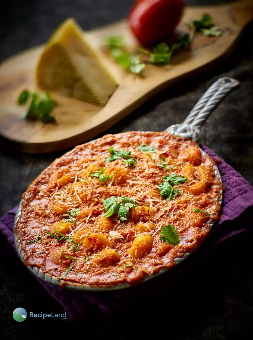 Gnocchi in Creamy Red Salsa