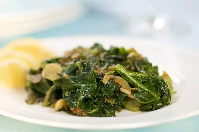 Southern Living Quick Braised Collards with Garlic