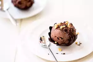 Chocolate Raspberry Toasted Hazelnut Ice Cream