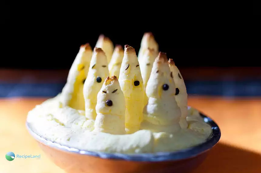 Halloween Ghost Potatoes