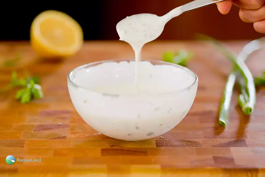 Creamy Herbed Lemon Dipping Sauce