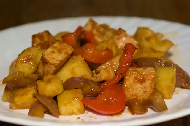 Chinese Sweet and Sour Tofu