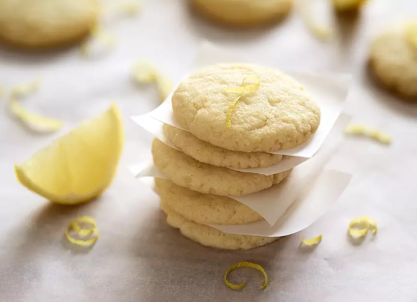 Lemon Cooler Cookies Recipe | RecipeLand