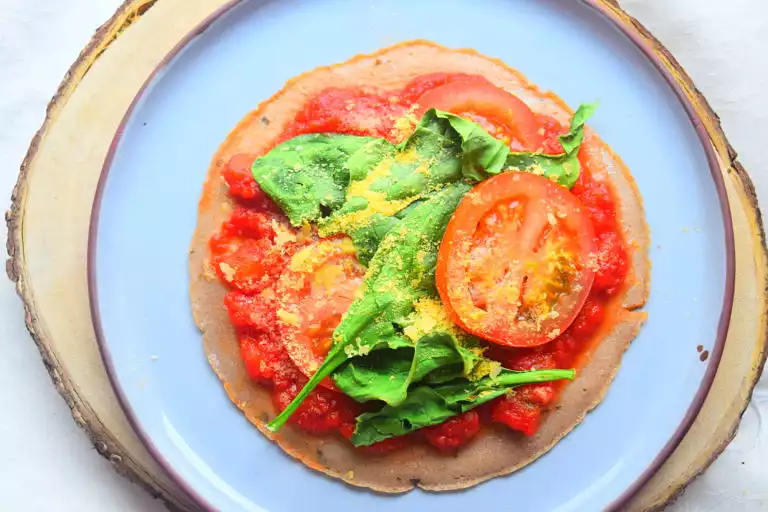 Buckwheat Tortilla Pizza