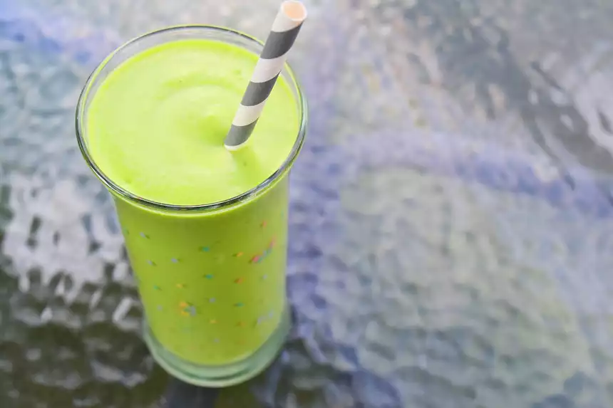 Avocado & Coconut Cream Smoothie