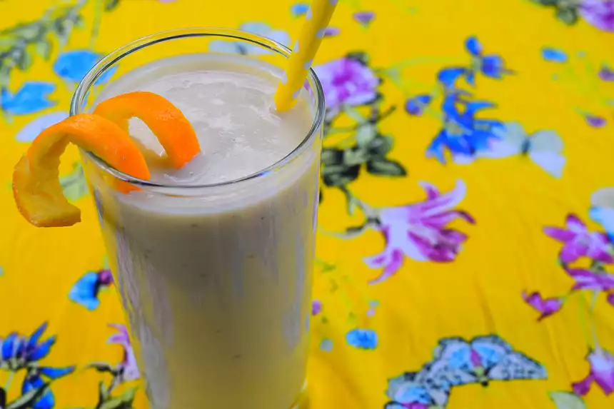 Banana Soya Milk Smoothie