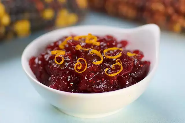 Cooked Cranberry-Orange Relish
