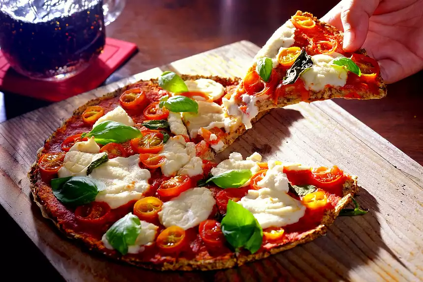 Vegan Pizza Margherita