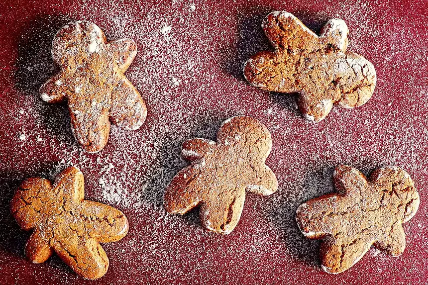 Coconut Gingerbread Cookies