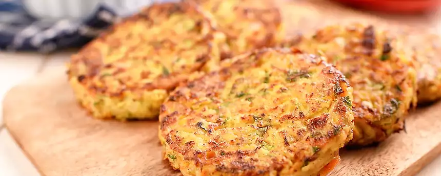 Curry-Spiked Vegetable Latkes