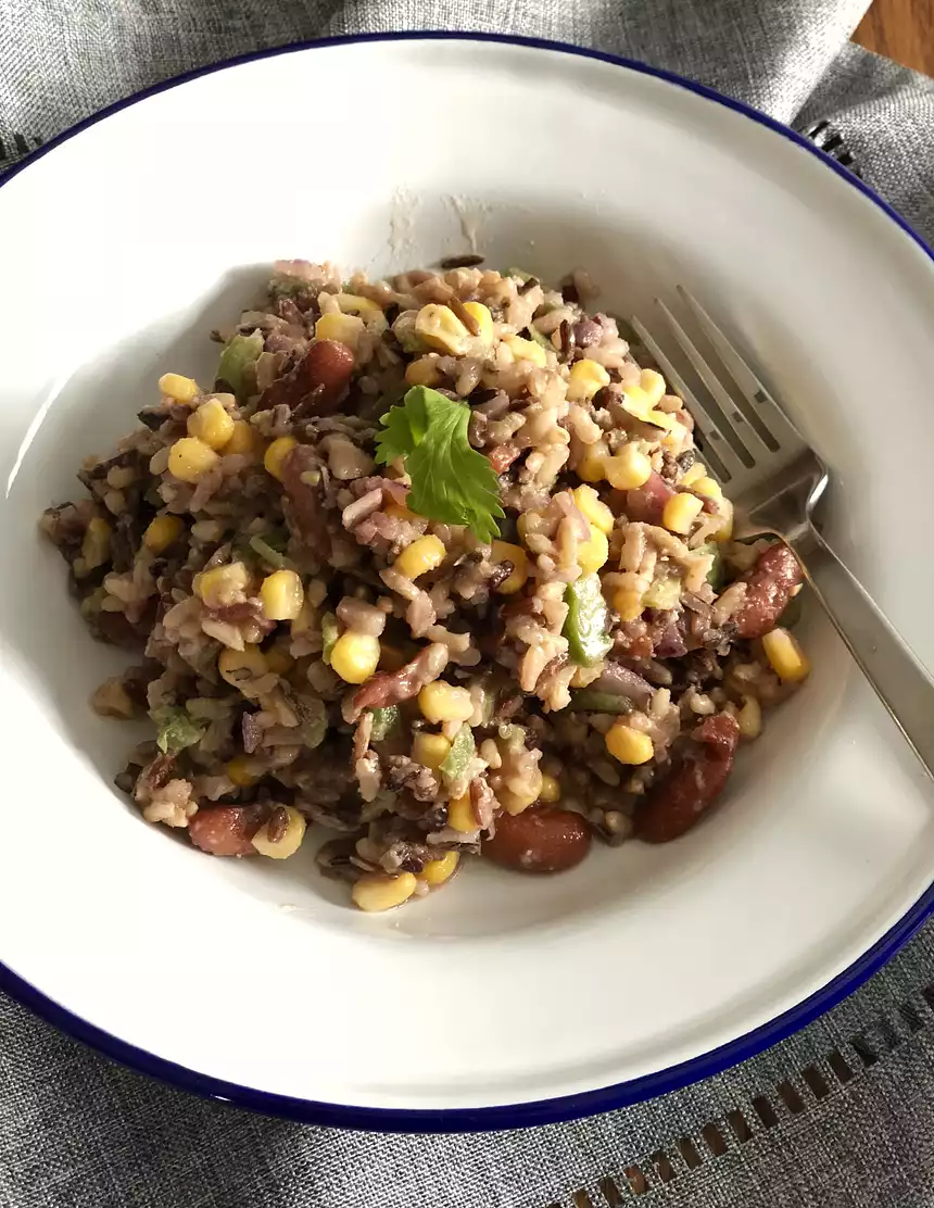 Southwestern Rice and Bean Salad