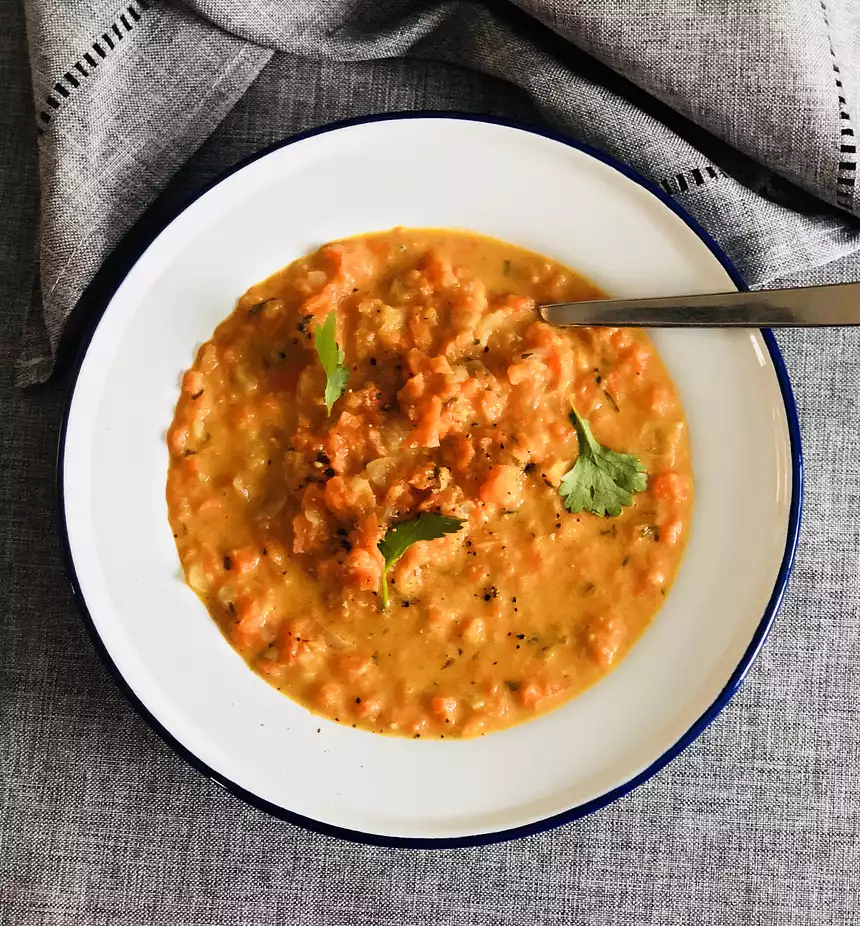 Amazing Cheddar Carrot Soup