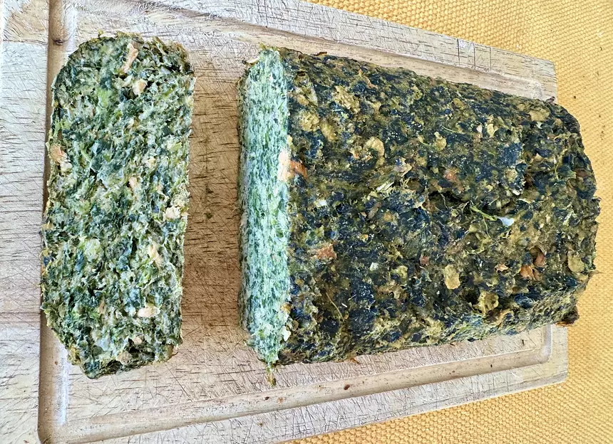 Salmon-Spinach Loaf