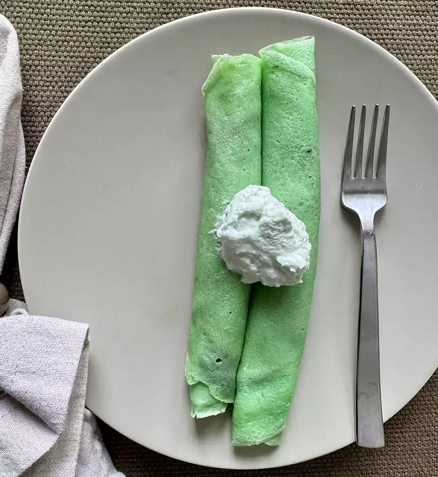 St. Patrick’s Day Crêpes