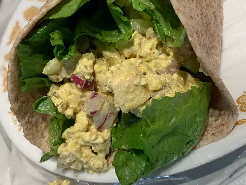 Vegan Tofu Egg Salad