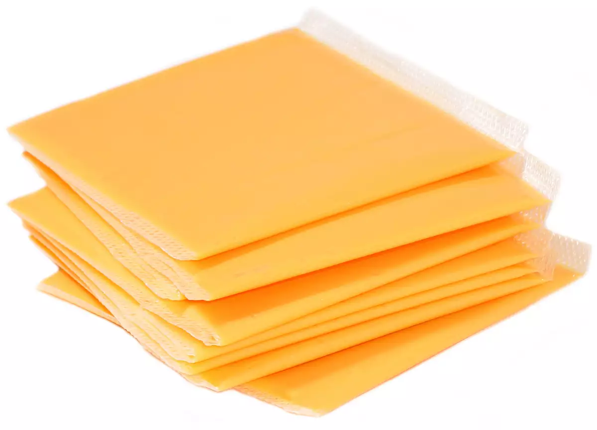 cheese slices, processed