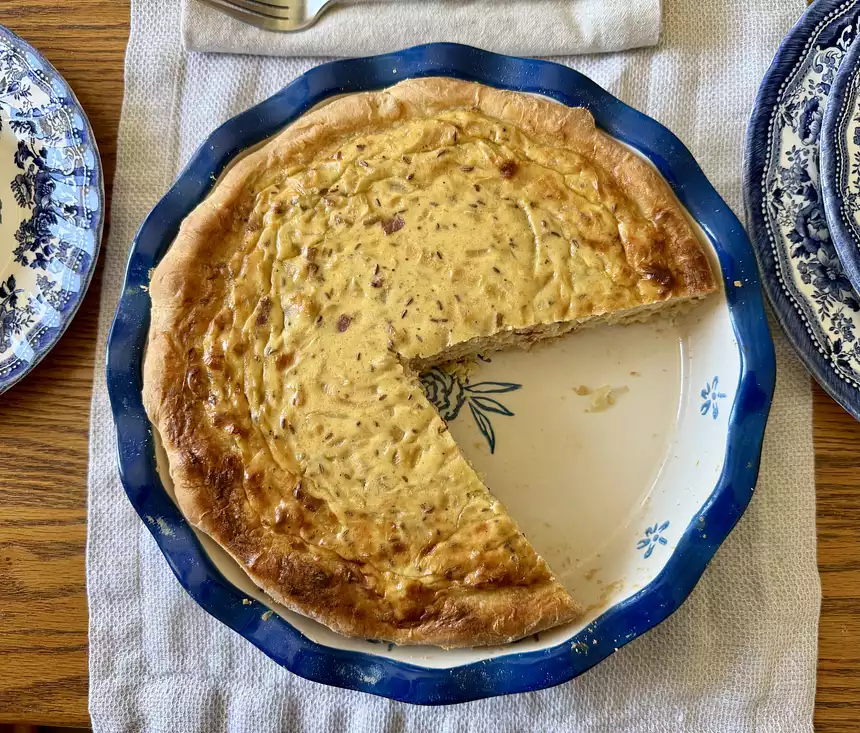 Finnish Onion Pie
